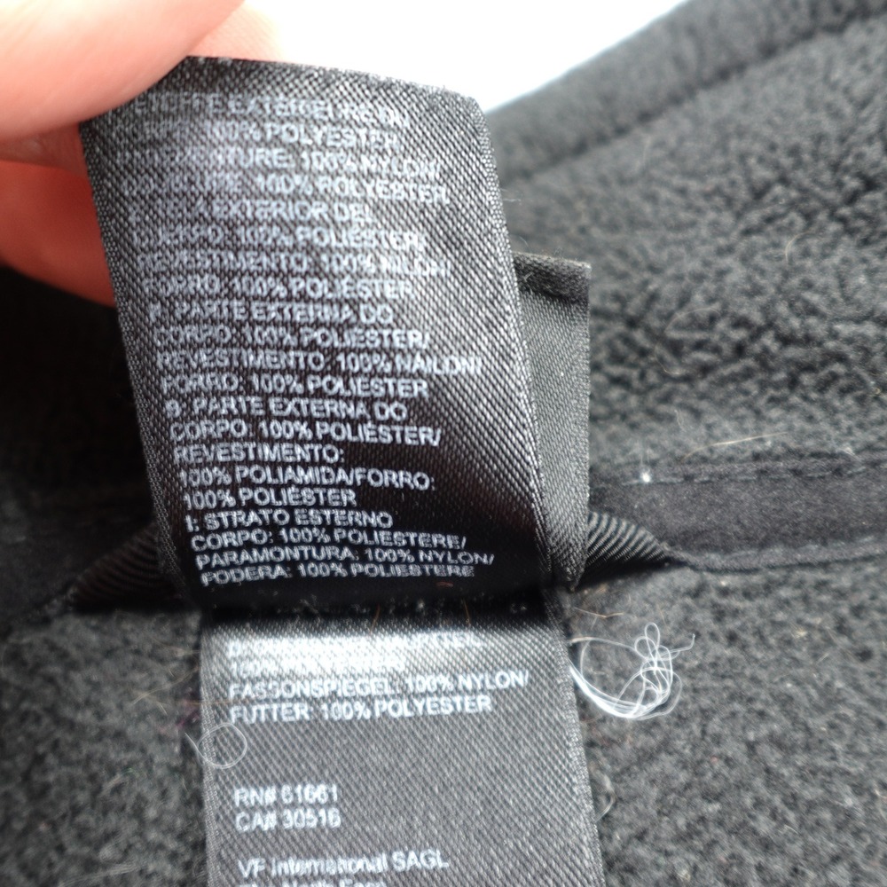 The North Face Fleece Jacket Womens Medium Black Outdoor Full Zip - Picture 11 of 15
